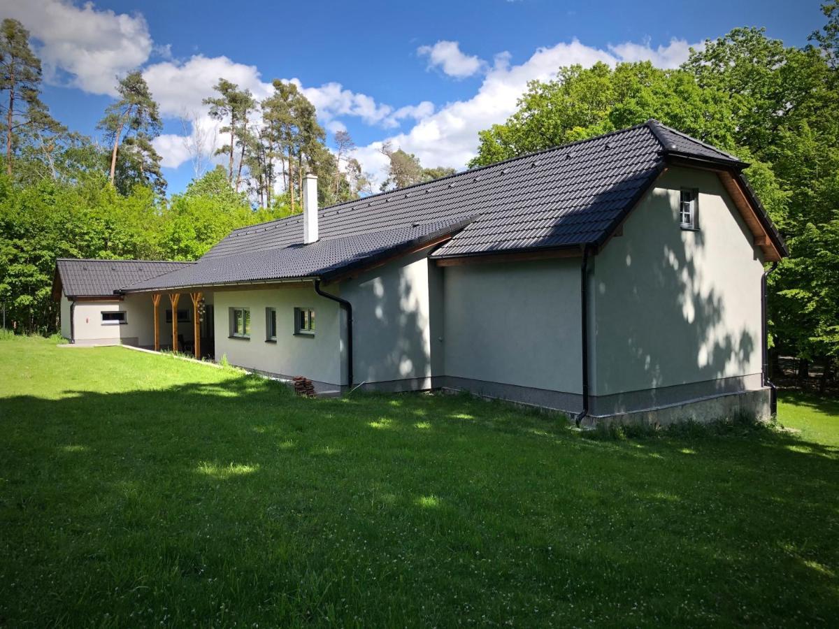 Mezonetovy Apartman S Terasou Na Samote V Lese Vlkava Exterior photo